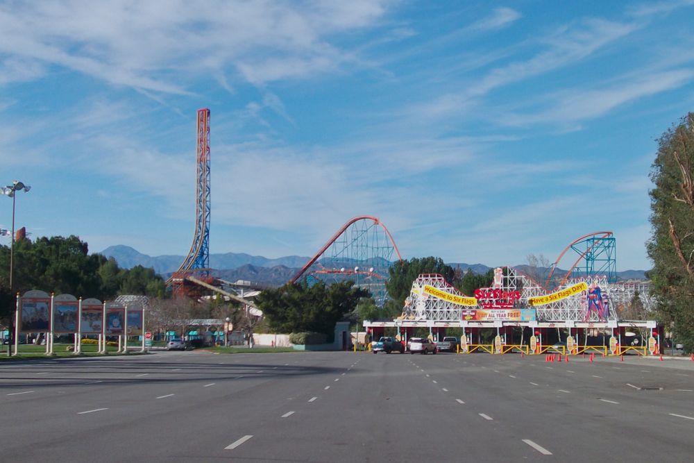 six flags magic mountain superman escape from krypton. Six Flags Magic Mountain.