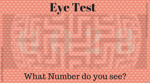 4. Eye Test: What Number do You See?