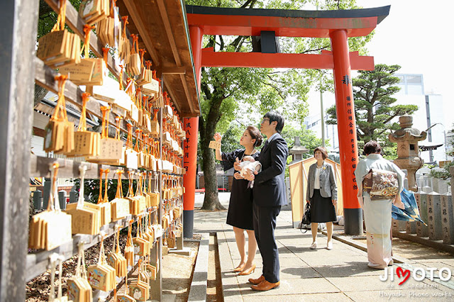 姫路市の総社でのお宮参り出張撮影