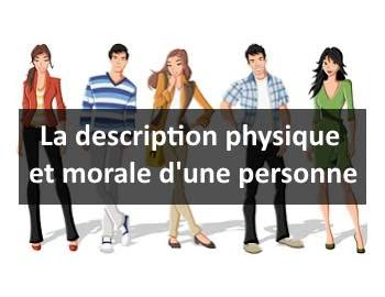 Description physique et morale d'une personne tronc commun bac maroc