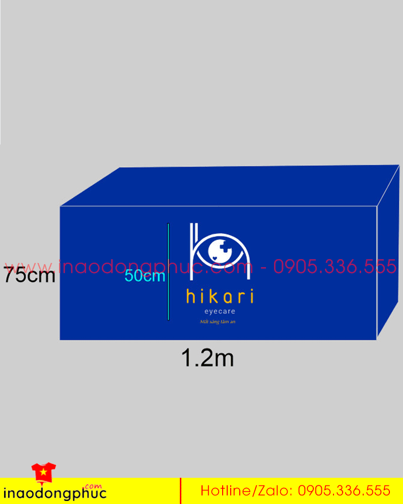 In khăn trải bàn Hikari Eyecare