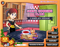 Game Masak Cemilan Seram - GameMasak.com - Permainan Games 