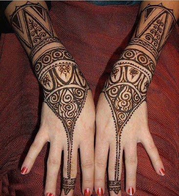 Latest Mehndi Arabic Designs