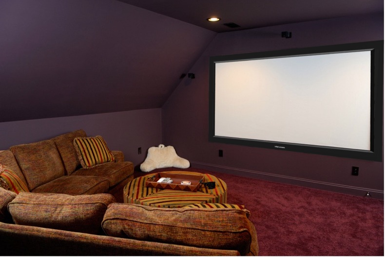 Movie Theater Room Small Space