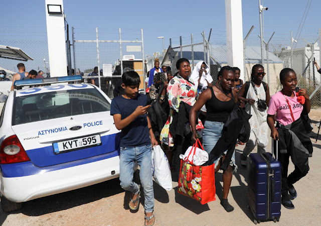 Asylum center in Cyprus evacuated after violent clash erupted between Nigerians and Congolese 