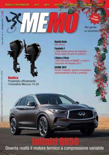 MeMo Mercato Motori. La rivista per gente in movimento! 2017-11 - Dicembre 2017 | CBR 96 dpi | Mensile | Automobili | Motociclette | Nautica
Per comprare e vendere tutto ciò che si muove.
Specialista in:
- auto
- moto
- nautica