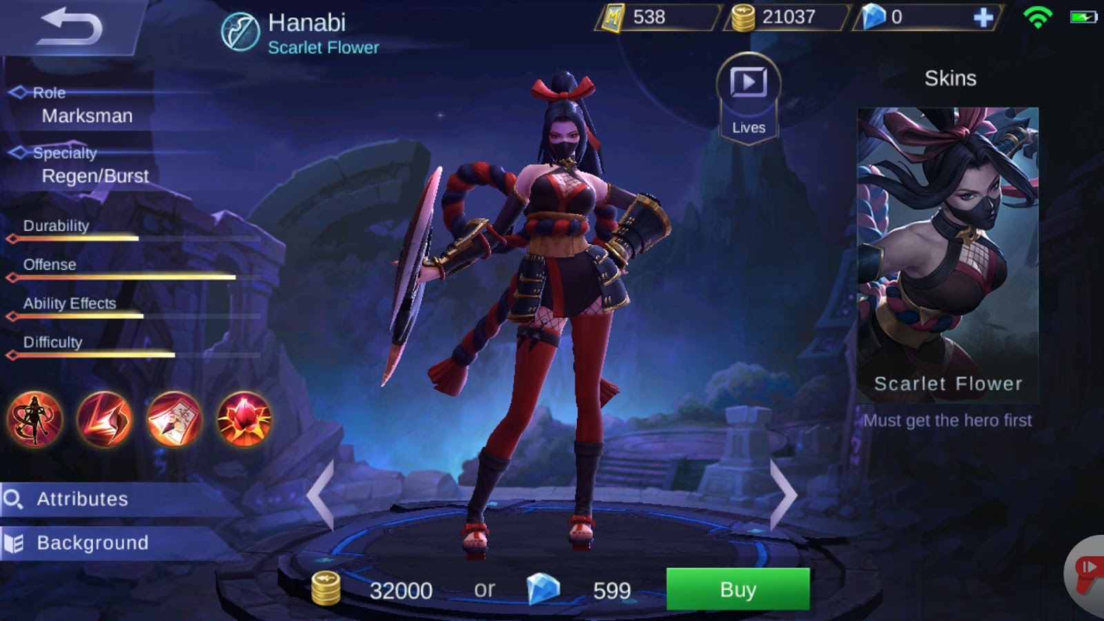 Kisah Hanabi Si Ninja Cantik Dan Terkuat Di Mobile Legends
