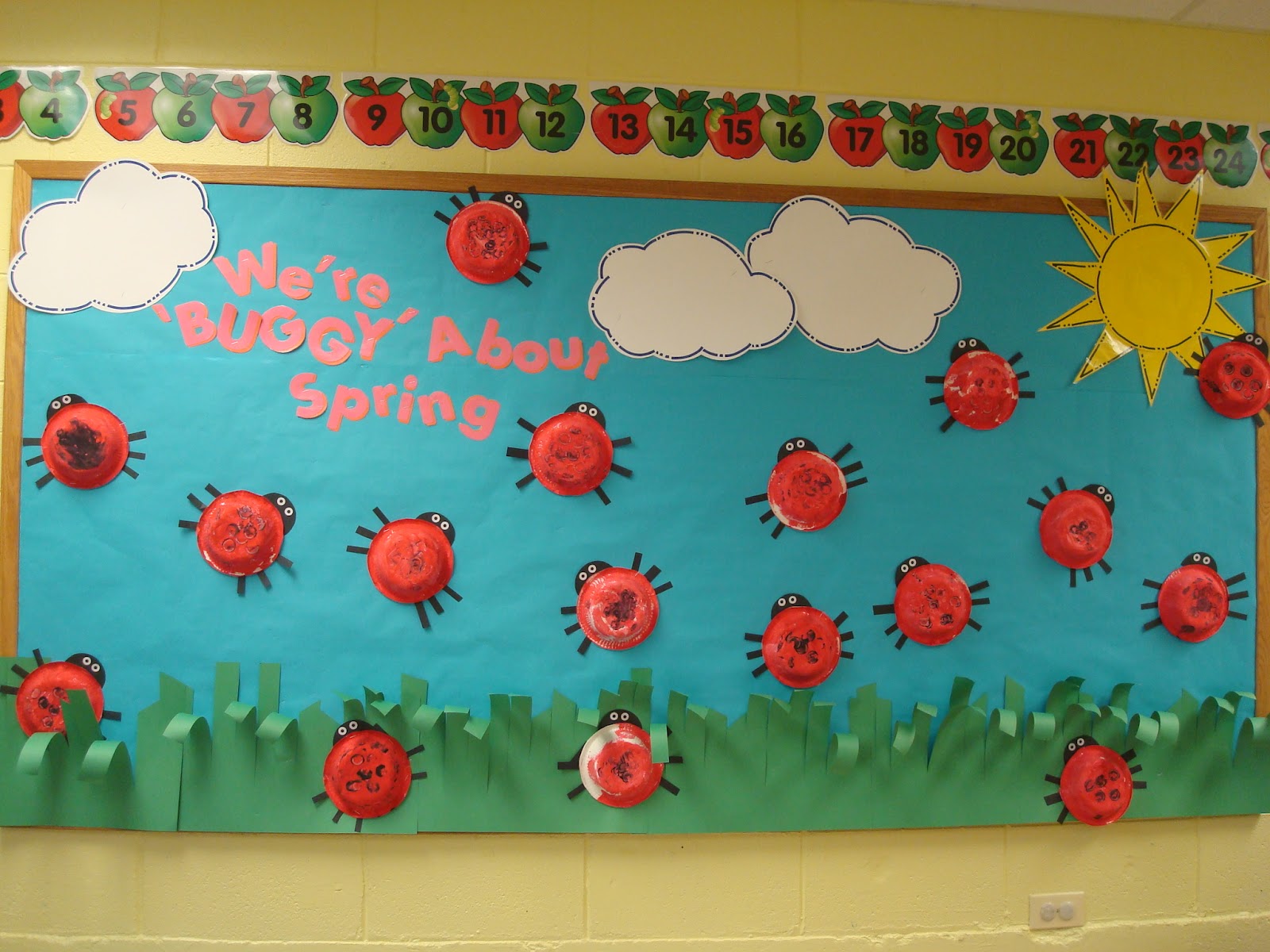 Spring Bulletin Board Idea