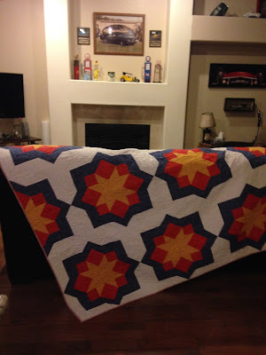 Midnight Mystery Quilt - Donated to Quilts of Valor