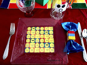 Lego Party Tablescape