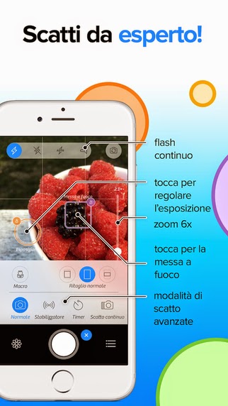 Camera+, l'app si aggiorna alla vers 6.3 