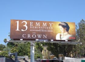 Crown 2017 Emmy nominee billboard