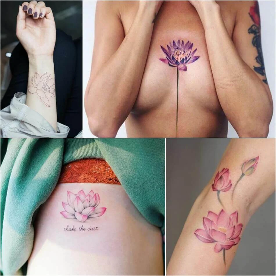Tatuajes para chicas de flores