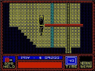 The saboteur was quite athletic on the ZX Spectrum