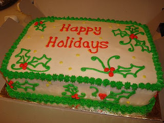 christmas tree cake