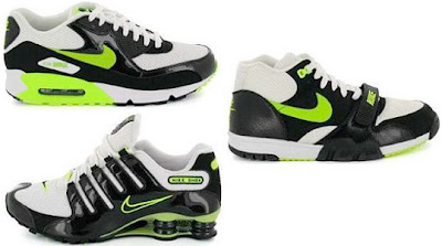 Site Blogspot  Nike  Shox on Neon Pack   Bestaat Uit De Air Max 90  Air Trainer 1 En Nike Shox