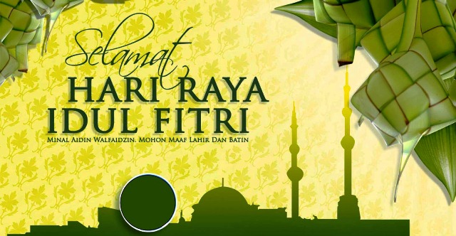 20 Kartu Ucapan Selamat Hari Raya Idul Fitri Terbaru 2018