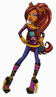 Monster High, Imagenes de Clawdeen Wolf para Imprimir, parte 1