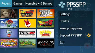 Cara Setting Emulator PSP PPSSPP Android Tidak Lag