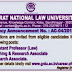 GNLU Assistant Professor, Research Associate & Coordinator Recruitment 2015 | www.gnlu.ac.in