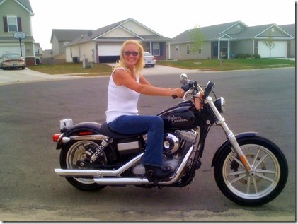 LIZ N HARLEY 2010 2