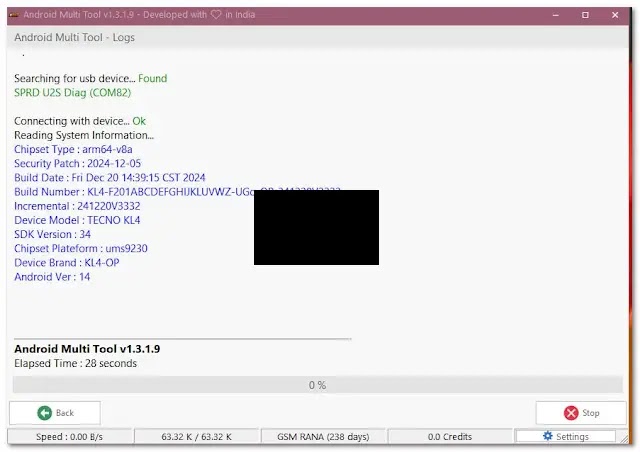 Android Multi Tool v1.3.1.9 Released Latest Version (Free Auth) Android Multi Tool v1.3.1.9 Released Latest Version (Free Auth)