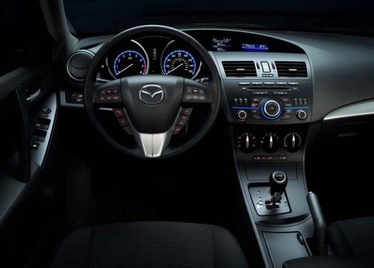 2012 Mazda 3 interior