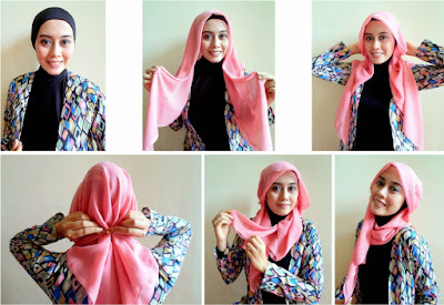 Tutorial Hijab Pashmina