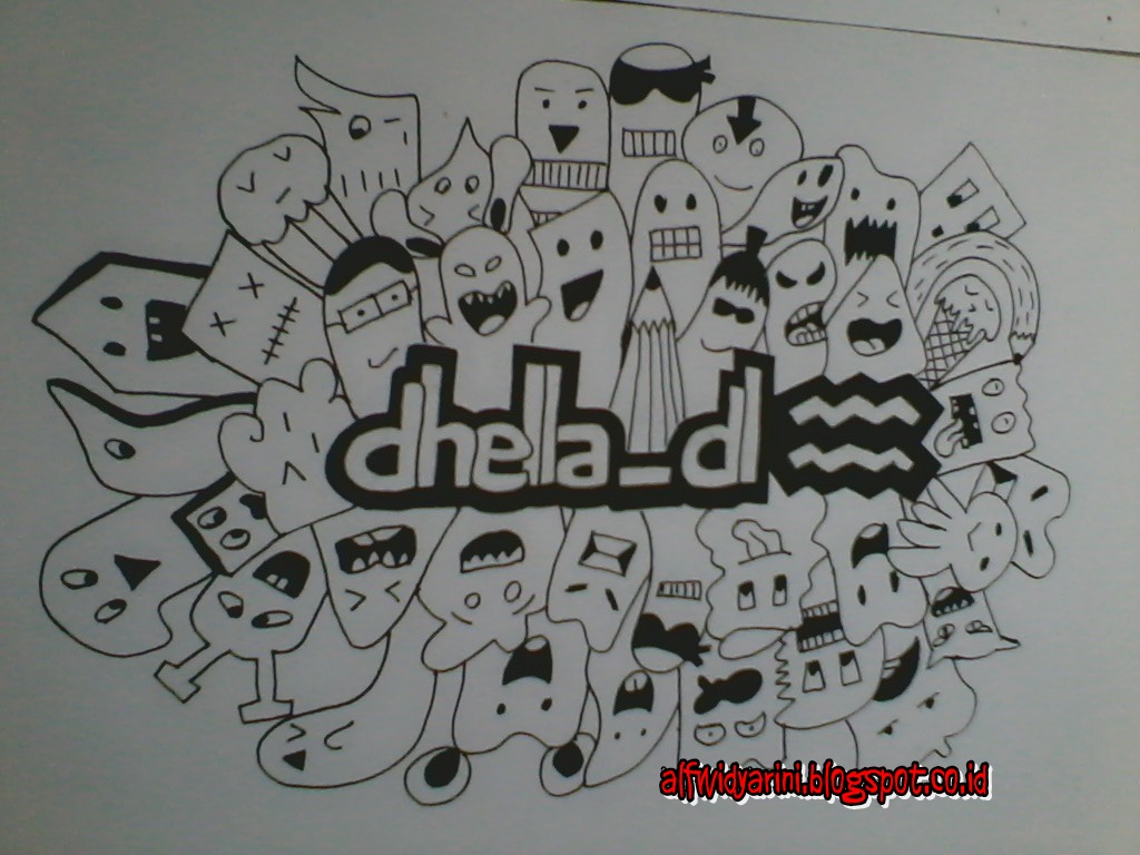 Doodle Art Sejarah Teknik Contoh WIDYARINI29