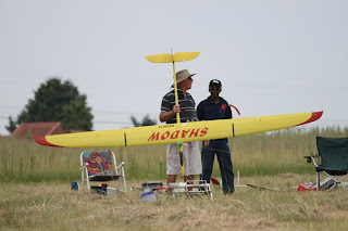 Trevor about to launch for Simon