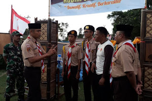 Dandim 0714/Salatiga Hadiri Pembukaan Pengukuhan Saka Wira Kartika