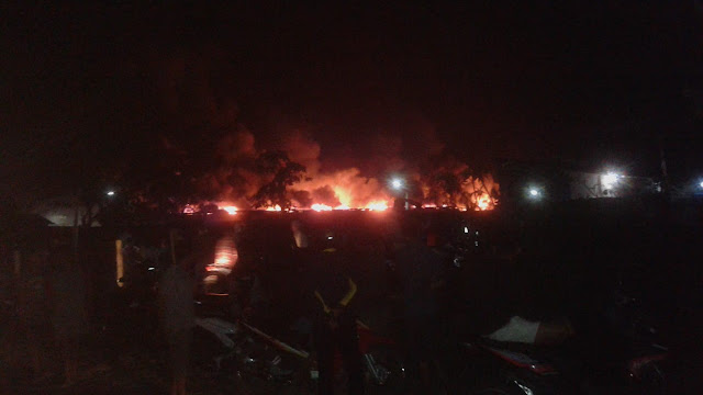 Gudang Kapas Milik PT Sritex Terbakar