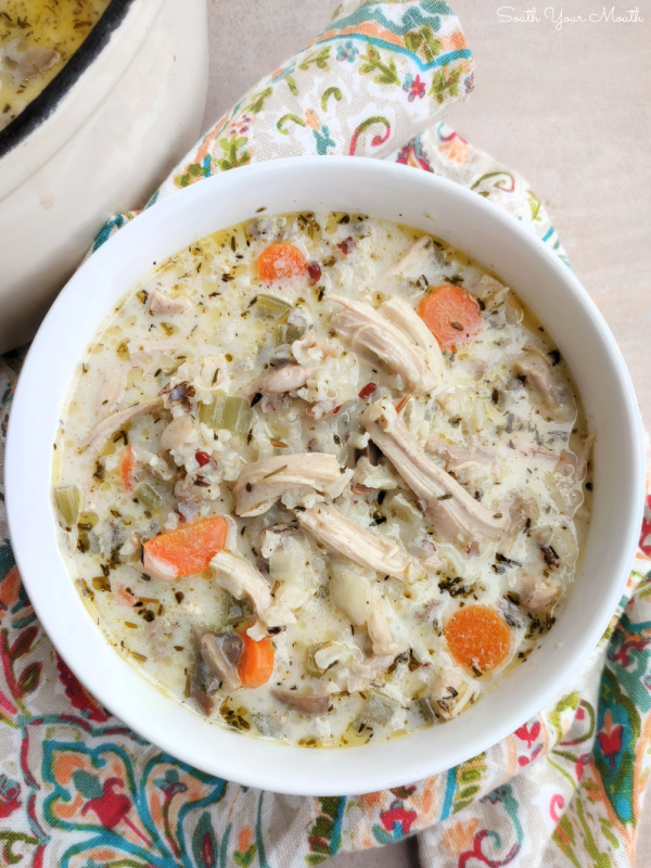 Chicken and Wild Rice Soup 