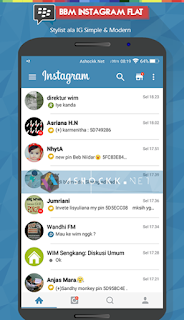 BBM Instagram Flat v2.13.1.14 - Erwin T