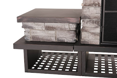 Sunjoy's Bel Aire Outdoor Fireplace, Absolutely Must-Have For Every Backyard