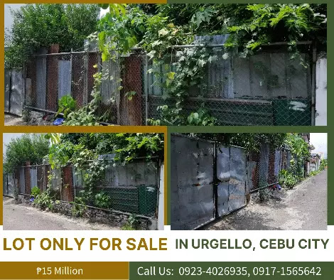 Commercial Lot in Urgello Cebu City