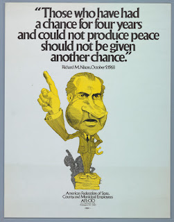 Poster: Those who have had a chance for four years and could not produce peace should not be given another chance