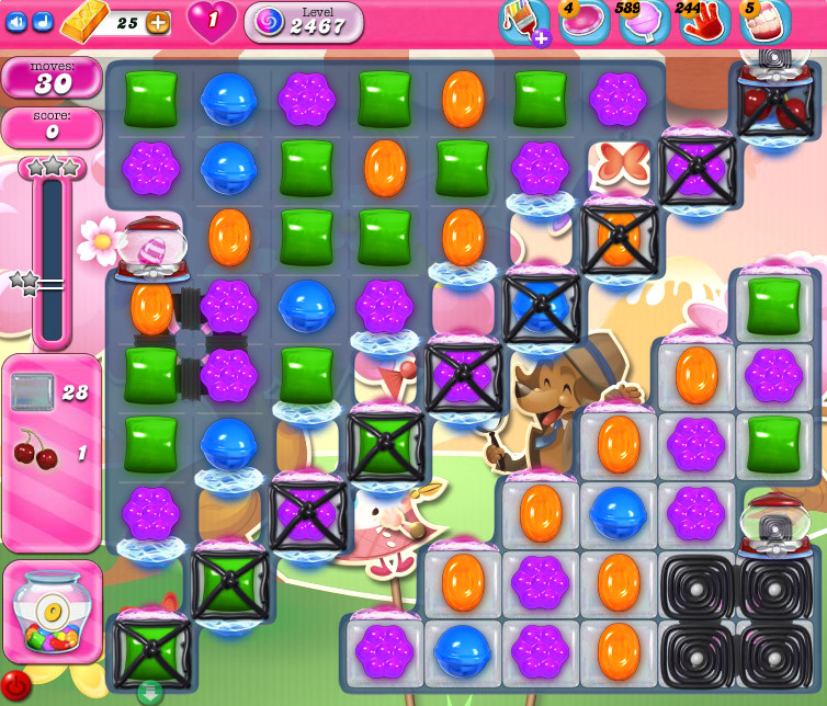 Candy Crush Saga level 2467