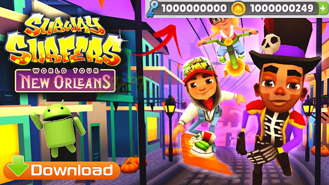 Download Subway Surfers Apk Mod Unlimited Coins and Key