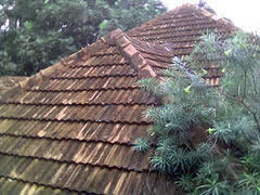 Sloping roof