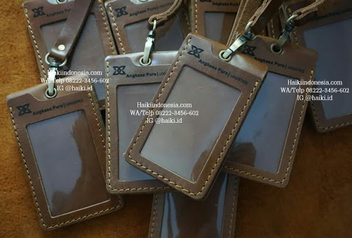 Jual Souvenir Name Tag Kulit di Semarang Murah