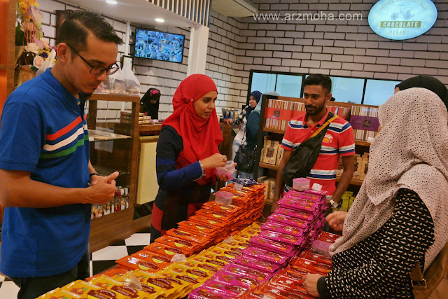 arzmoha di georgetown heritage chocolate, penang blogger, blogger utara, aktiviti blogger utara,