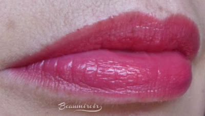 Lancôme Shine Lover Lipstick in Corail Lover (140) lip swatch