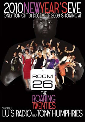 Room 26 Capodanno Roma Eur - La locandina ufficiale dell'evento