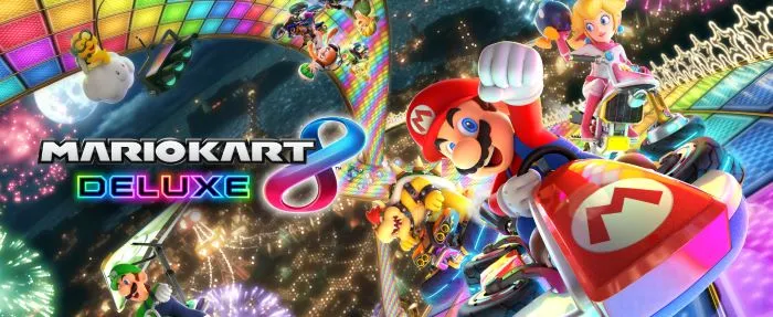 Mario Kart 8 Deluxe for the Nintendo Switch
