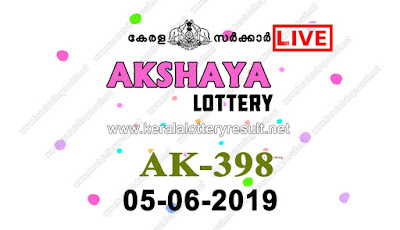 KeralaLotteryResult.net, kerala lottery kl result, yesterday lottery results, lotteries results, keralalotteries, kerala lottery, keralalotteryresult, kerala lottery result, kerala lottery result live, kerala lottery today, kerala lottery result today, kerala lottery results today, today kerala lottery result, Akshaya lottery results, kerala lottery result today Akshaya, Akshaya lottery result, kerala lottery result Akshaya today, kerala lottery Akshaya today result, Akshaya kerala lottery result, live Akshaya lottery AK-398, kerala lottery result 05.06.2019 Akshaya AK 398 05 June 2019 result, 05 06 2019, kerala lottery result 05-06-2019, Akshaya lottery AK 398 results 05-06-2019, 05/06/2019 kerala lottery today result Akshaya, 05/6/2019 Akshaya lottery AK-398, Akshaya 05.06.2019, 05.06.2019 lottery results, kerala lottery result June 05 2019, kerala lottery results 05th June 2019, 05.06.2019 week AK-398 lottery result, 5.6.2019 Akshaya AK-398 Lottery Result, 05-06-2019 kerala lottery results, 05-06-2019 kerala state lottery result, 05-06-2019 AK-398, Kerala Akshaya Lottery Result 5/6/2019