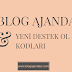 Blog Ajandası Yeni Destek Ol Kodları