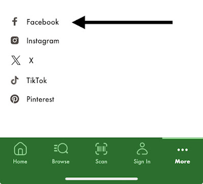 Dollar Tree Facebook Link
