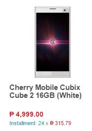 Cherry Mobile Cubix Cube 2 White