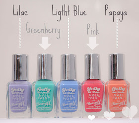 Barry M Spring Jelly Nail Varnish Swatch